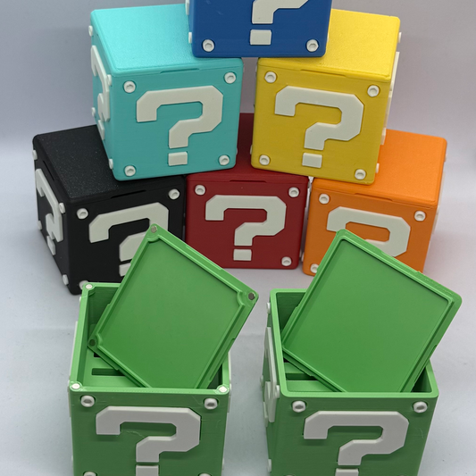 Super Mario Nintendo Switch Spiele-Box (optional magnetisch)