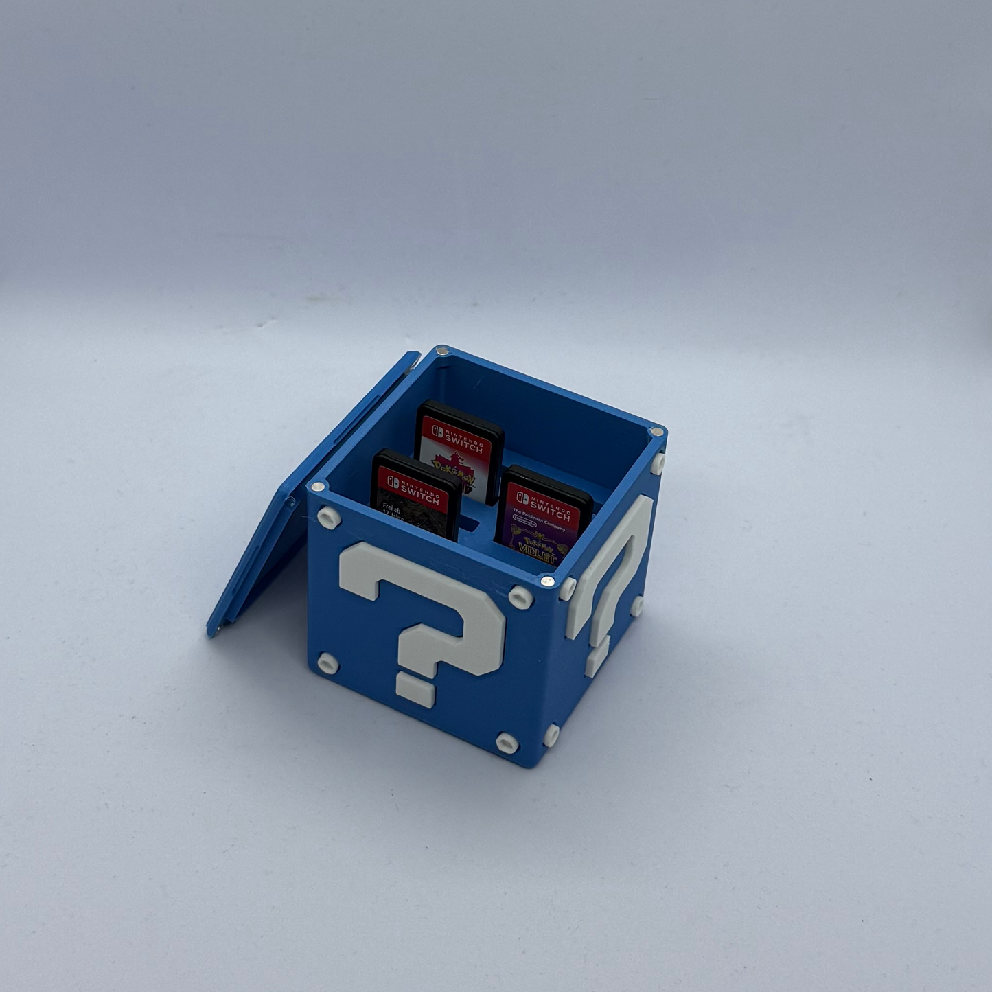 Super Mario Nintendo Switch Spiele-Box (optional magnetisch)