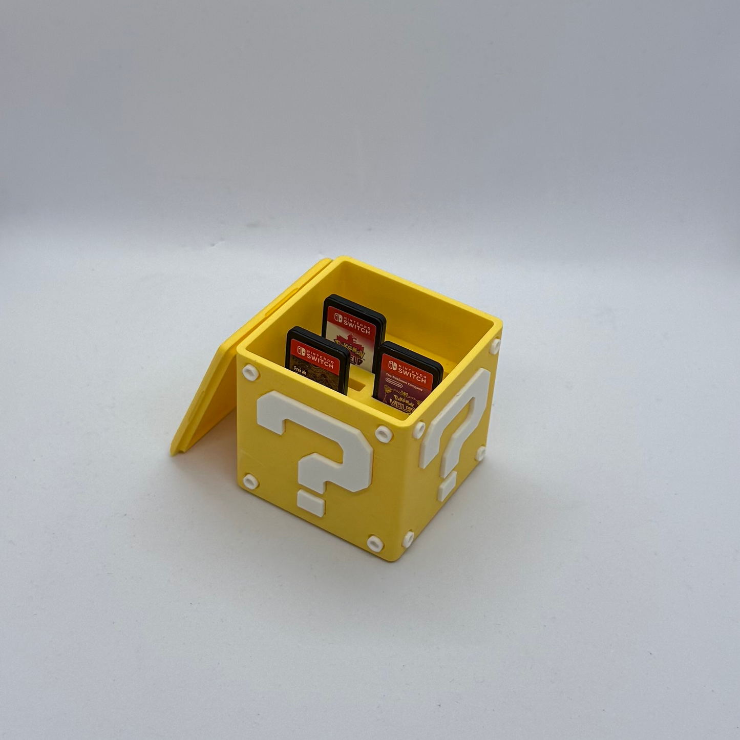 Super Mario Nintendo Switch Spiele-Box (optional magnetisch)