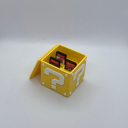 Super Mario Nintendo Switch Spiele-Box (optional magnetisch)