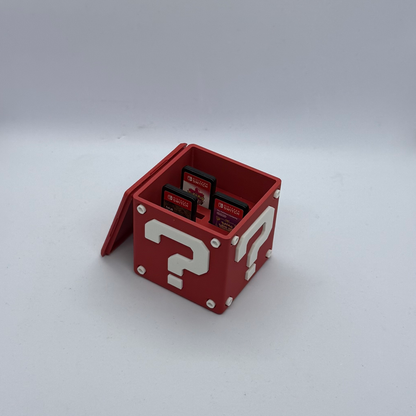 Super Mario Nintendo Switch Spiele-Box (optional magnetisch)