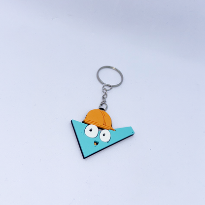 Satisfactory FICSIT Schlüsselanhänger