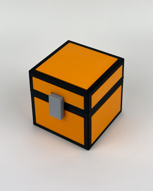 Truhe im Minecraft-Stil mit Magnetverschluss