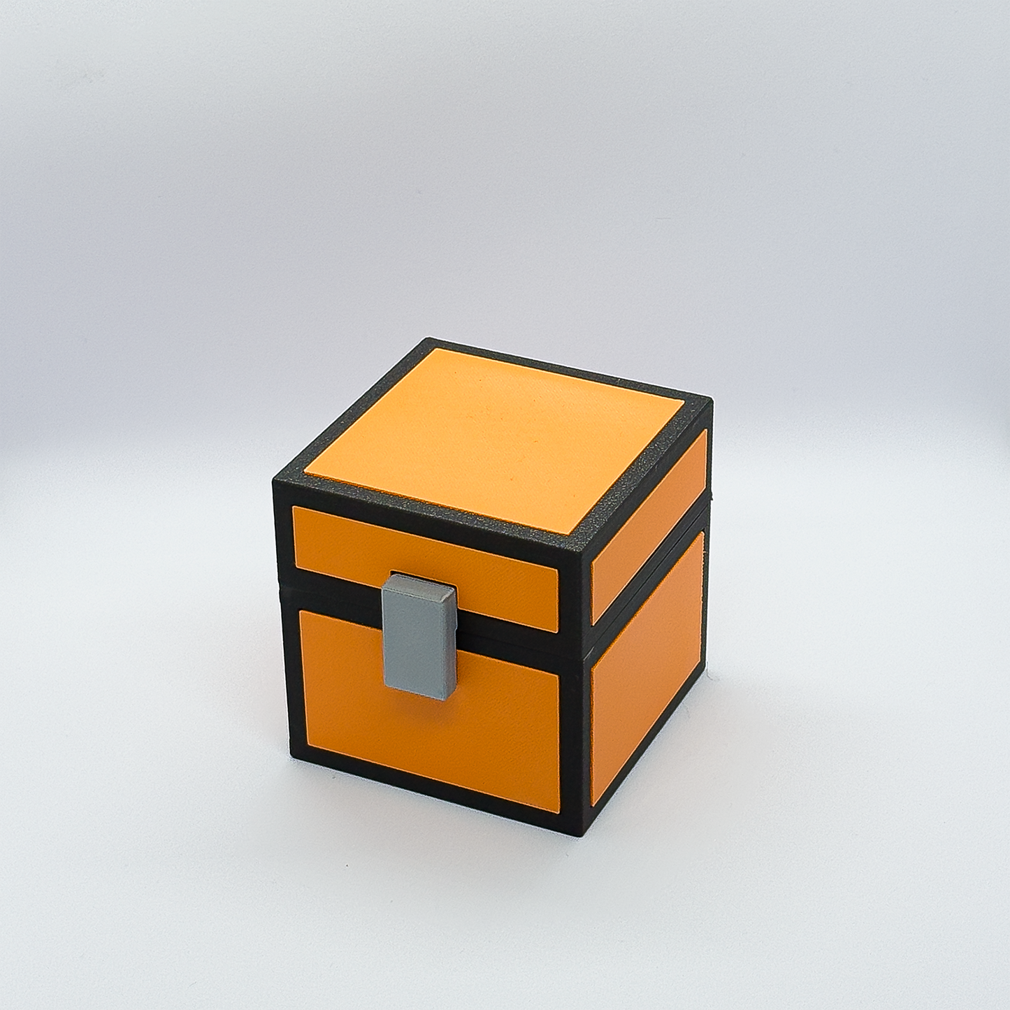 Minecraft Truhe (8 cm, magnetisch, mit Scharnier)