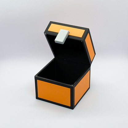 Minecraft Truhe (8 cm, magnetisch, mit Scharnier)
