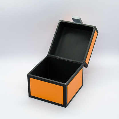 Minecraft Truhe (8 cm, magnetisch, mit Scharnier)